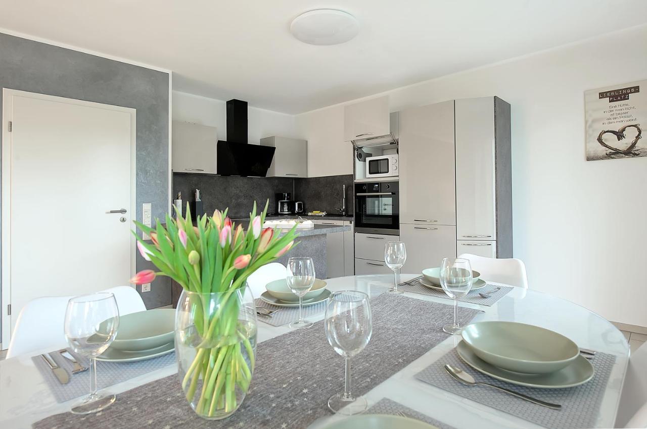 Modern Wohnen I Smart Tv I Terrasse I 2X Parkplatz I 2 Schlafzimmer I 6 Schlafplaetze 巴特恩豪森 外观 照片